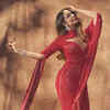 malaika red dress Malaika Arora looks effortlessly glamourous in a red beaded gown