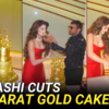 Article image for: Yo Yo Honey Singh gifts Urvashi Rautela a 'real' gold cake on her birthday, video goes viral