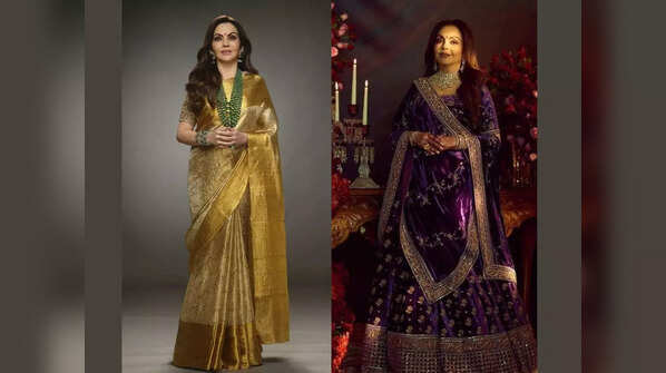 Nita Ambani's posture reflects confidence and charm