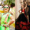 Shrenu’s reception lehenga
