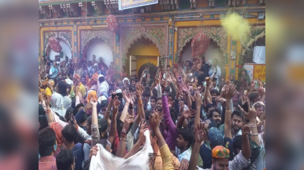 Mathura's year round festival celebrations