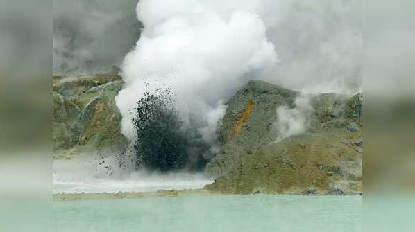The process of subduction creates volcanism