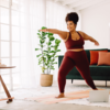 Virabhadrasana (Warrior pose)