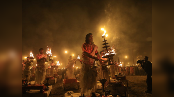 Ganga aarti: Prayagraj's sacred ritual