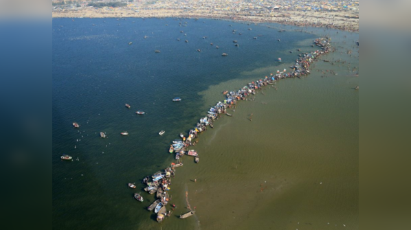 Sacred Triveni sangam