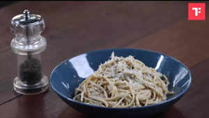 Watch: How to make Cheese and Pepper Pasta