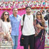 Anil Ambani reaches Jamnagar with his sons Jai Anmol Ambani and Jai Anshul Ambani