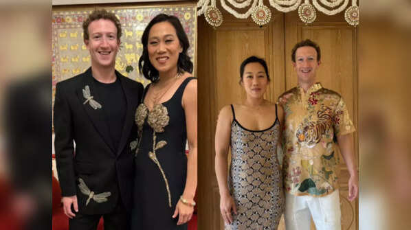 Mark Zuckerberg and his wife Priscilla Chan