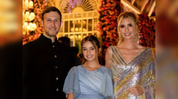 Ivanka Trump with her husband Jared Kushner