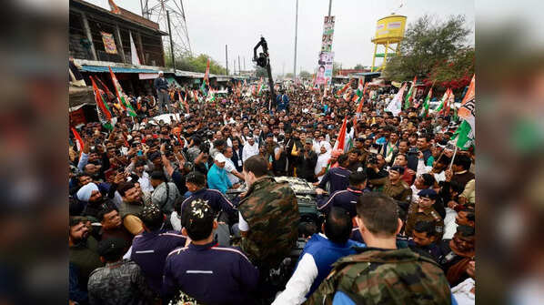 <strong>Rahul Gandhi's Yatra enters 50th day</strong>