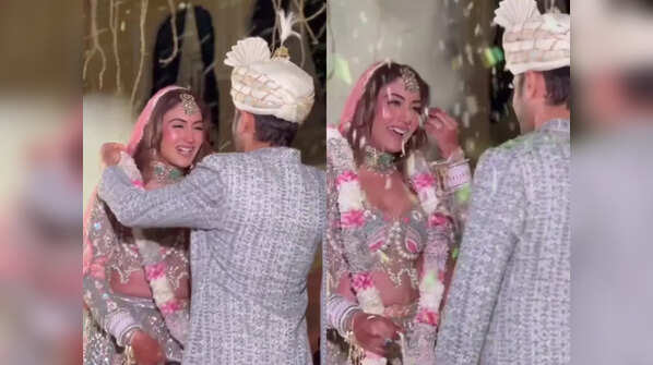 The wedding look