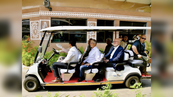 Gates reached Jamnagar to attend Anant Ambani's pre-wedding