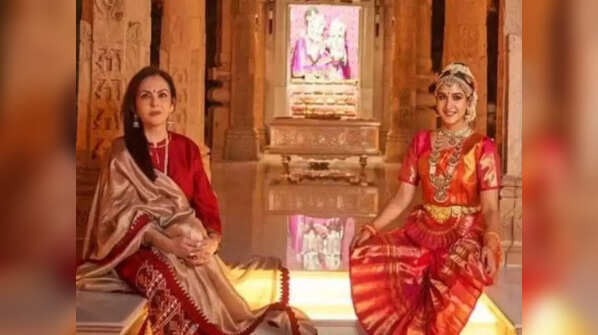 Radhika is a Bharatnatyam dancer, just like her mother-in-law Nita Ambani