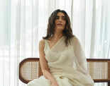 Karishma Tanna mesmerizes in a serene white saree, looking straight out of a dream