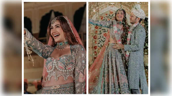 Surbhi's dreamy bridal look