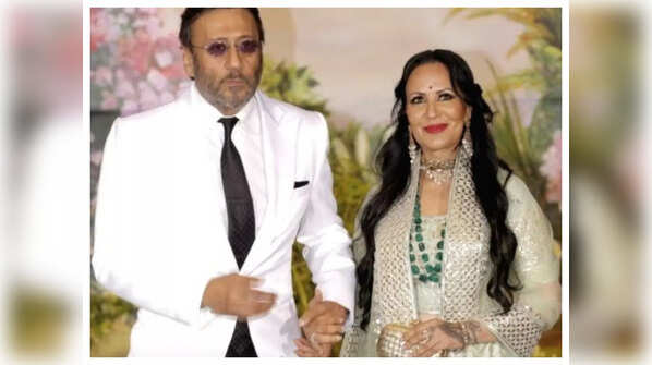 Jackie Shroff and Ayesha Shroff