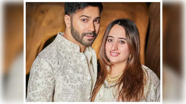 Varun Dhawan and Natasha Dalal