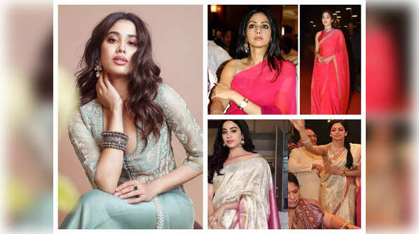 5 times Janhvi Kapoor resembled her iconic mother Sridevi