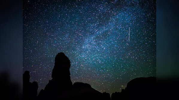 The Milky Way over the Doll House