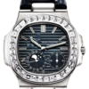 Patek Philippe Nautilus Travel Time 5990/1422G Emerald 18k white gold