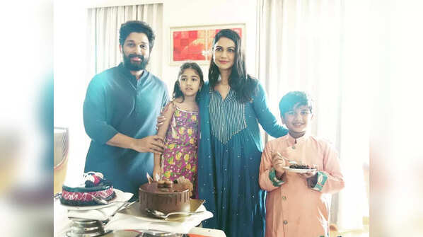 Allu Arjun and Allu Sneha Reddy