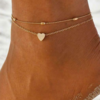 Layered anklets