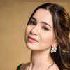 slim fit dress slacks Sara Tendulkar Emerald Swarovski Gown