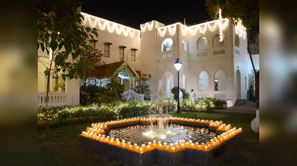 The marvelous ancestral home of the Ambanis