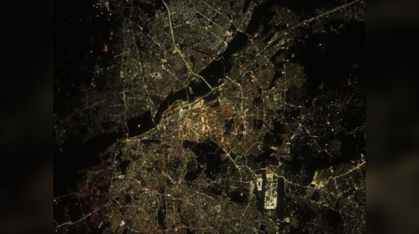 New Delhi space view
