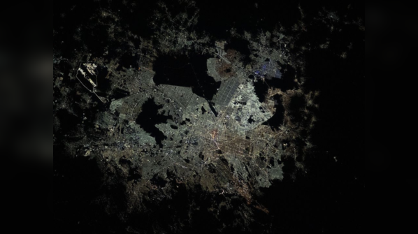 Mexico City night view