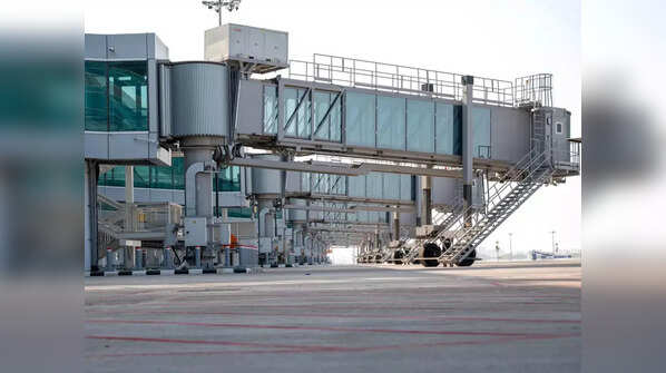 Aerobridges at Delhi Airport T1