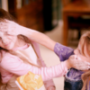 ​​When they fight with their siblings​