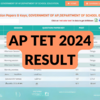 AP TET Results 2024 Live: Andhra Pradesh Teacher Eligibility Test Result Anytime Soon, Final Answer Key OUT