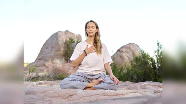 Power mudra and meditation
