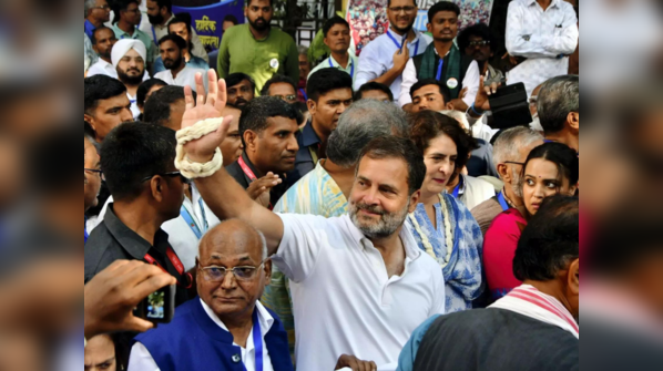 Rahul’s 'Nyay Sankalp Padyatra' in Mumbai