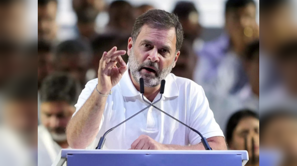 ‘Mask’ serving greater power: Rahul targets PM