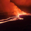 Eruption opened a fissure about 3kms 
