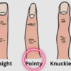 If you have a pointy finger-tip
