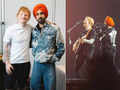 Diljit Dosanjh shares pictures with &lsquo;Beautiful Soul&rsquo; Ed Sheeran from Mumbai concert