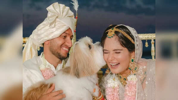 Cute pictures with their furry friend