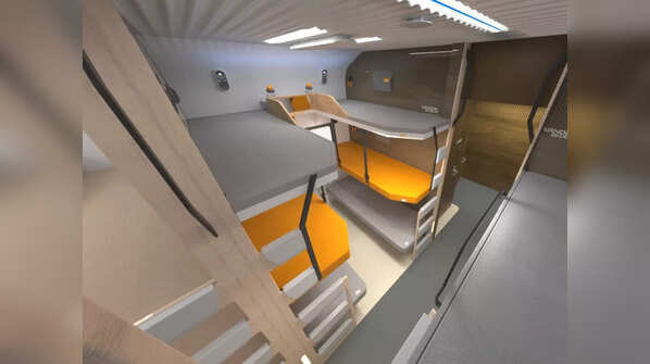 Vande Bharat sleeper interior