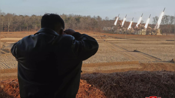 Kim Jong Un suprevises ground test