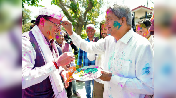 Uttarakhand CM with Harish Rawat
