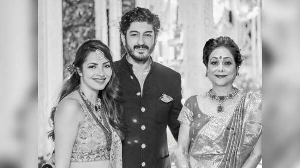 Antara and Mohit Marwah with Tina Ambani