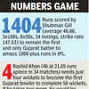 CSK vs GT Live Score: Numbers Game