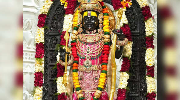 Devotees offer prayers