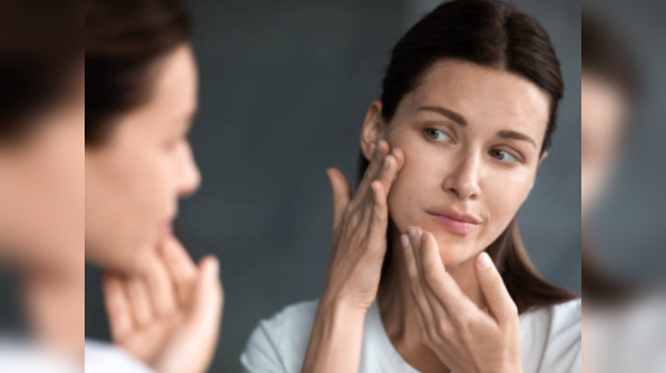 It might be due to your skincare product