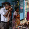 Devotees offer prayers in Kolkata