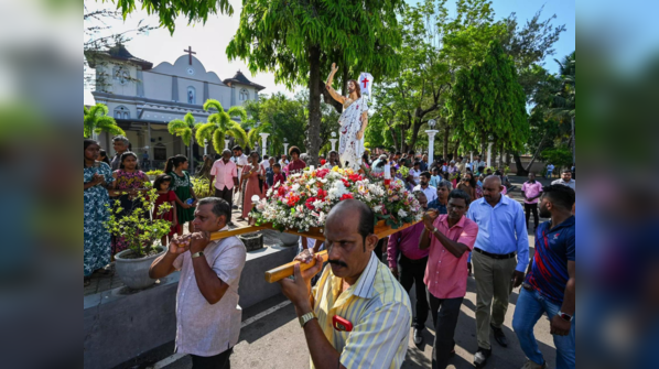 Easter procession in Sri Lanka