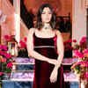 Alia Bhatt exudes regal vibes in a maroon velvet gown | Times of India